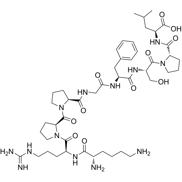 CAS 71800-37-8 Lys-(Des-Arg9,Leu8)-Bradykinin