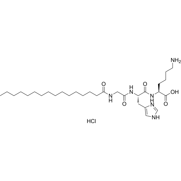 CAS 2757690-14-3  Palmitoyl Tripeptide-1 hydrochloride