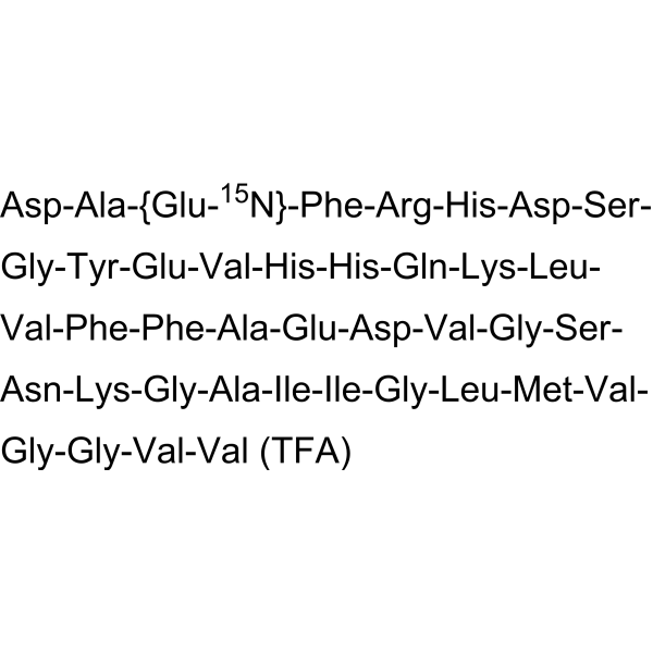 β-Amyloid-15N (1-40) (TFA)