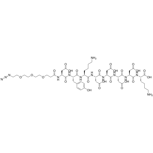 CAS 2243206-95-1  Azido-PEG3-DYKDDDDK