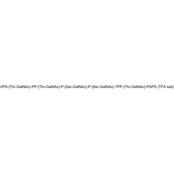(Thr(GalNAc)4,7,15,Ser(GalNAc)9,11)-IgA1 Hinge Region Peptide TFA
