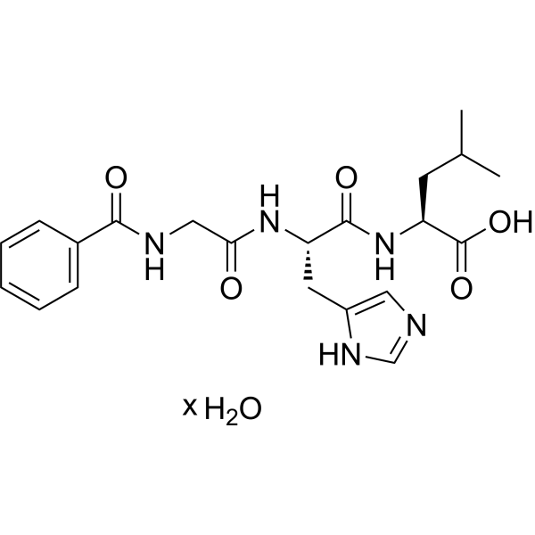 CAS 207386-83-2  N-Benzoyl-Gly-His-Leu hydrate
