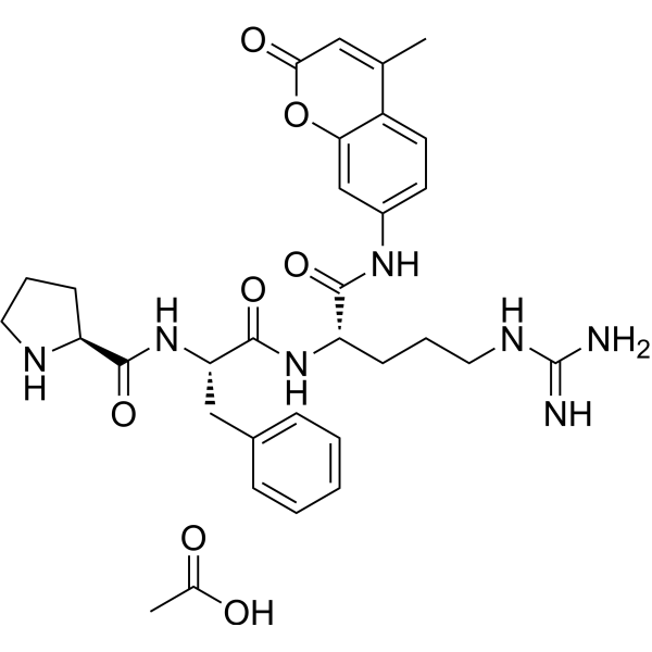 CAS 2237216-30-5  Pro-Phe-Arg-AMC acetate
