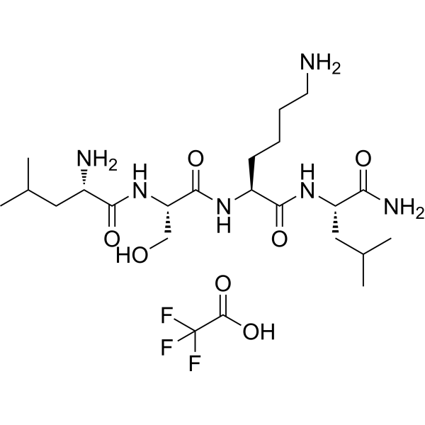 CAS 2828433-17-4  LSKL, Inhibitor of Thrombospondin (TSP-1) (TFA)