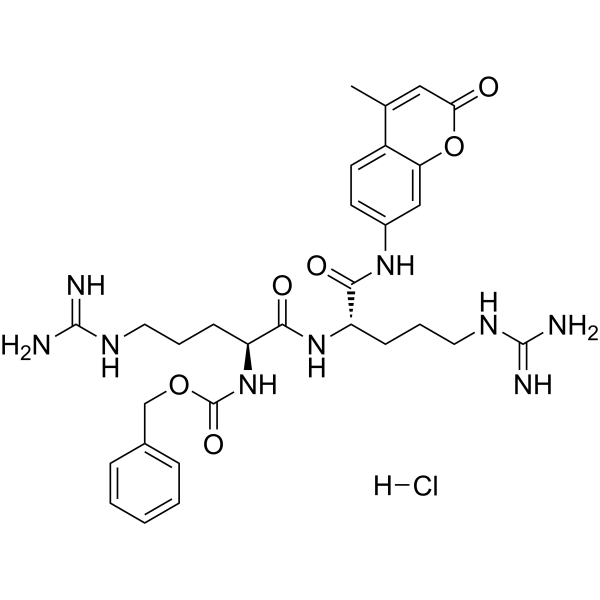CAS 136132-67-7  Z-Arg-Arg-AMC hydrochloride