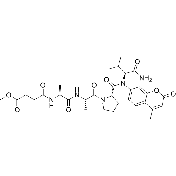 CAS 72252-90-5  MeOSuc-AAPV-AMC