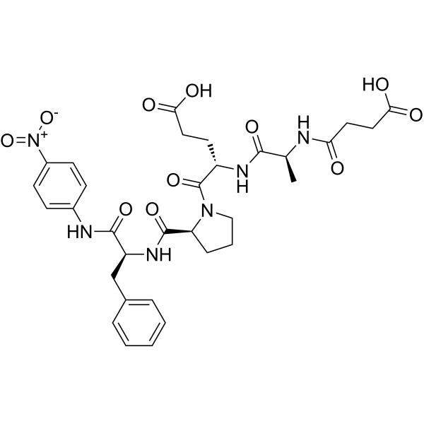 CAS 128802-76-6  Suc-Ala-Glu-Pro-Phe-pNA