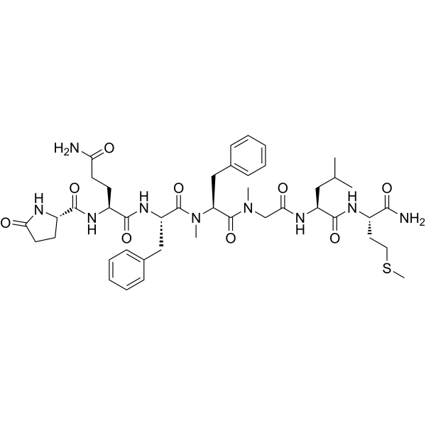 CAS 77128-69-9  [Glp5,(Me)Phe8,Sar9] Substance P (5-11)